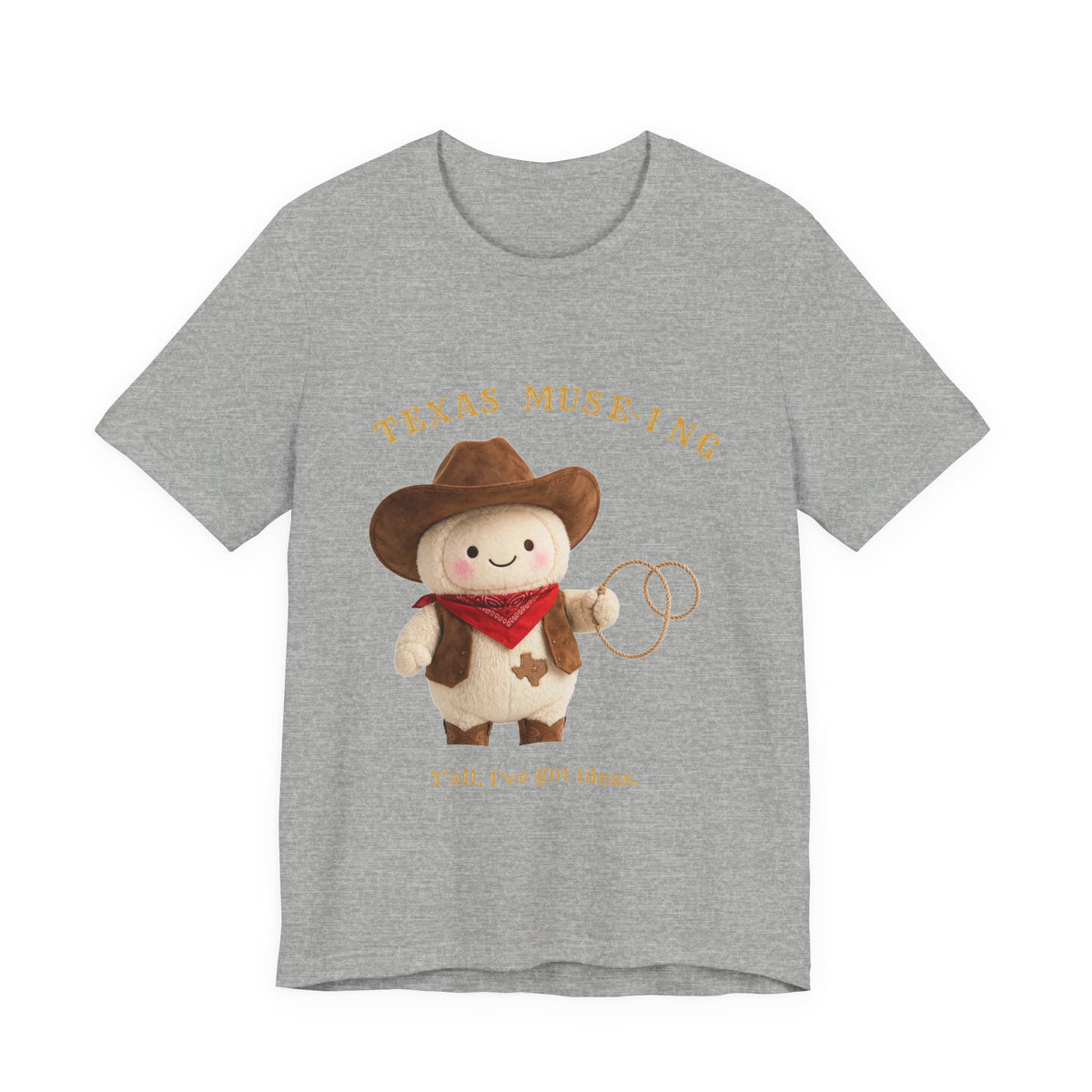 Texas Muse-ing Funny Cowboy T-Shirt