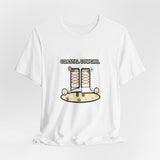 design on White tee