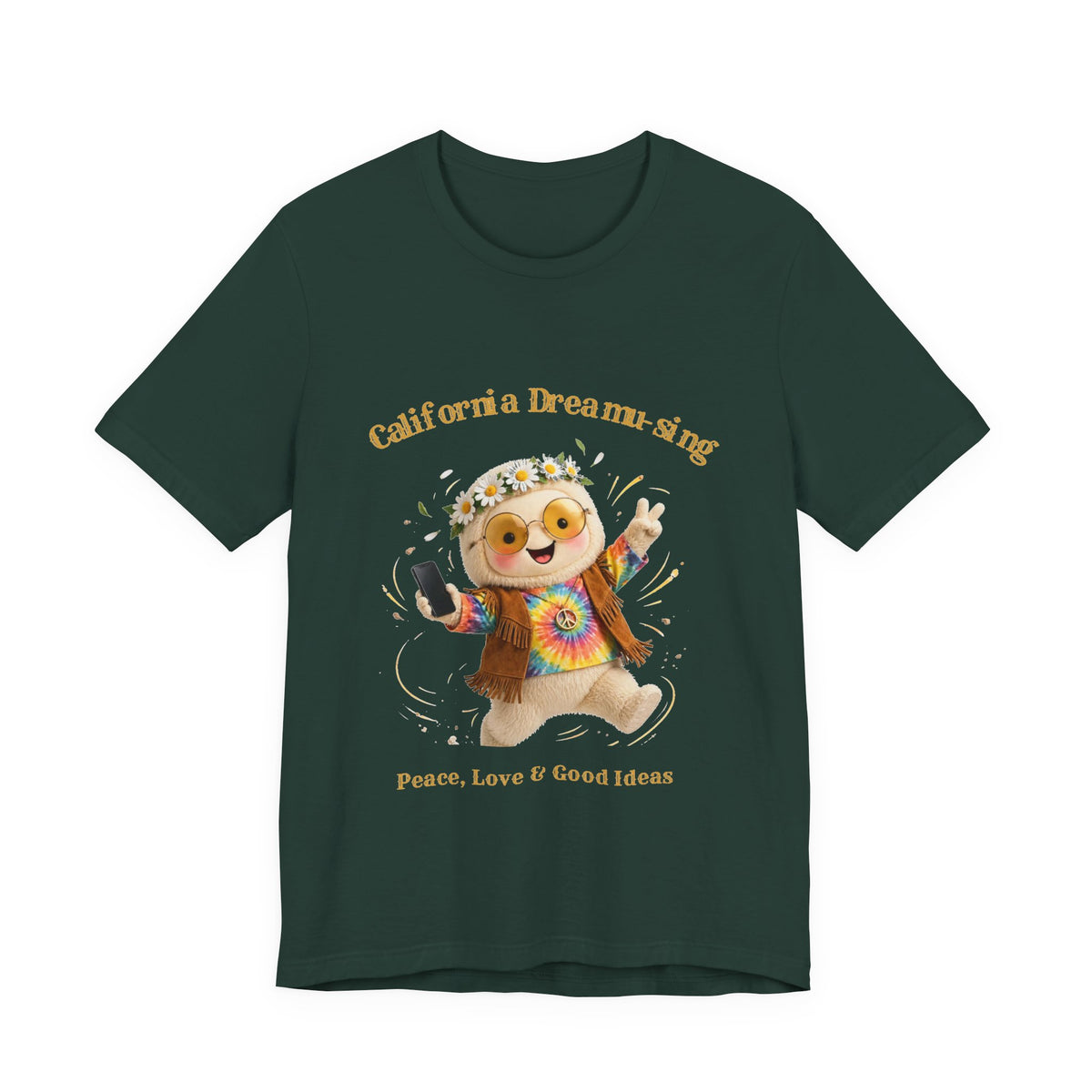 California Dreamu-sing Funny Hippie T-Shirt