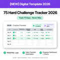 75 Hard Challenge Tracker 2026 HIGH-CVR WHITE 2048