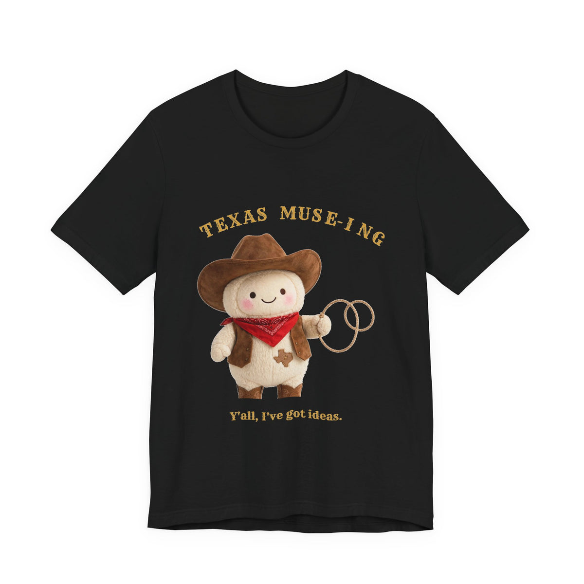 Texas Muse-ing Funny Cowboy T-Shirt