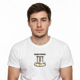 Lifestyle man wearing Coastal Cowgirl Lace Boots Shirt - SAME DESIGN chest 0.62