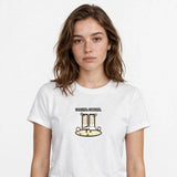 Lifestyle woman wearing Coastal Cowgirl Lace Boots Shirt - SAME DESIGN chest 0.56