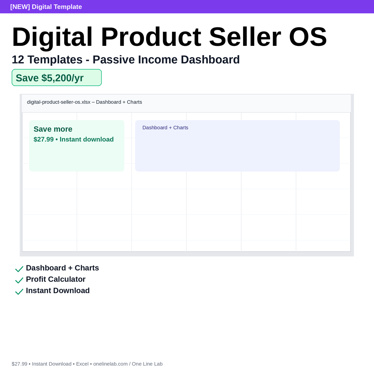 Digital Product Seller OS hero