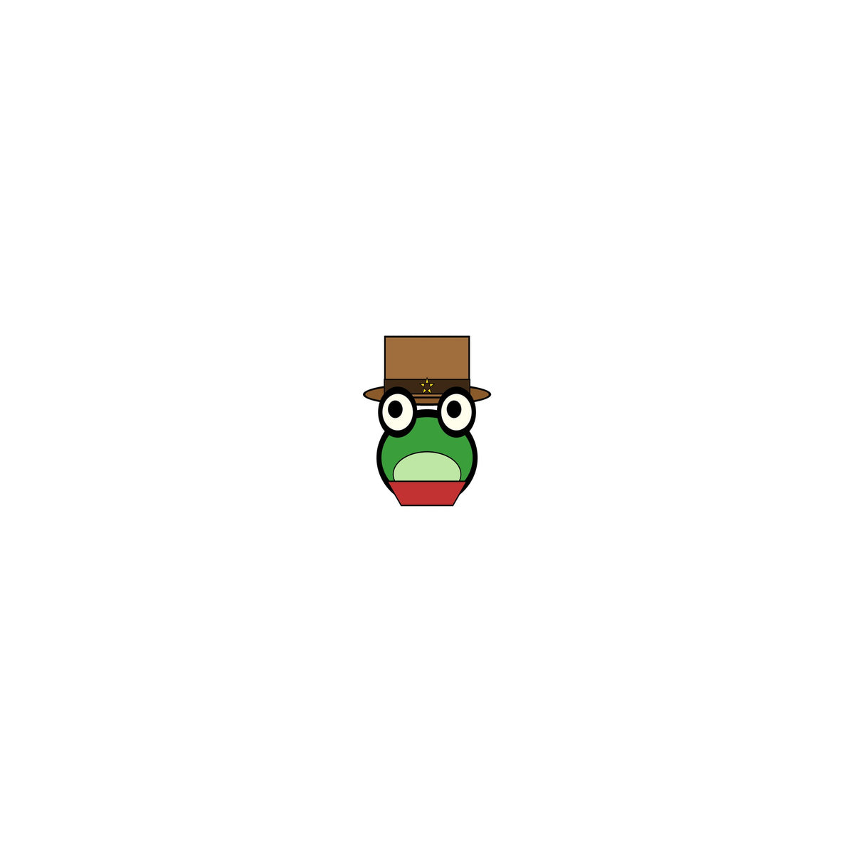 Flat tee Embroidered Off To Cause Kerfuffle Frog Shirt chest 0.34 - SAME DESIGN 2000x2000