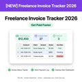Freelance Invoice Tracker - Client Billing Spreadsheet