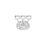 Flat tee My Brain Has 100 Tabs Open - Funny ADHD Shirt chest 0.34 - SAME DESIGN 2000x2000