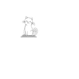 Flat tee my-cat-is-my-boss-i-just-work-here chest 0.34 same design SAME DESIGN chest 0.64/0.66/0.34