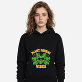 female black hoodie head to waist transparent 480px no white box