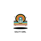 Flat tee Salty Girl Vintage Tee - Sarcastic Shirt chest 0.34 - SAME DESIGN 2000x2000 thick commercial